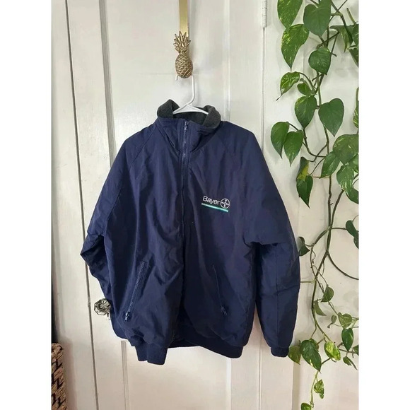 Birdie Jackets Men’s size Large Bauer dark blue coat - Picture 1 of 8